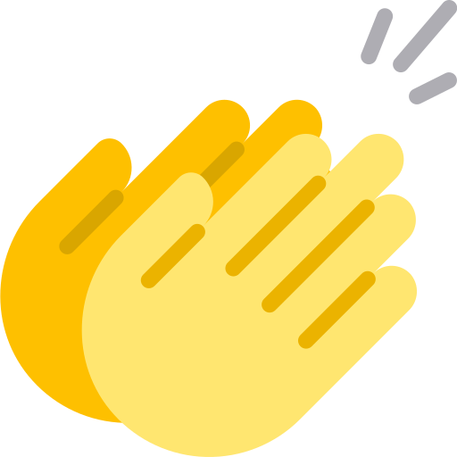 Clapping Berkahicon Flat icon