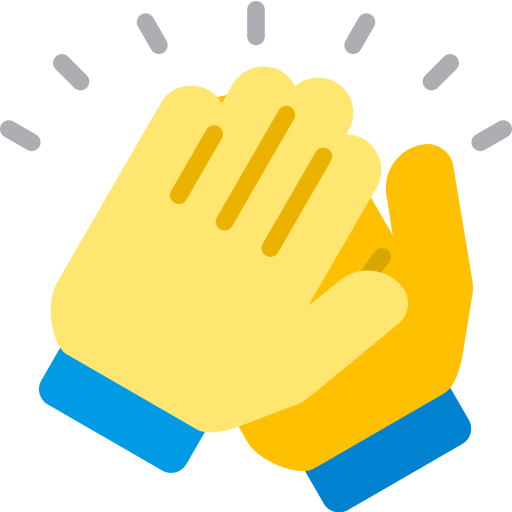 Clapping Berkahicon Flat icon