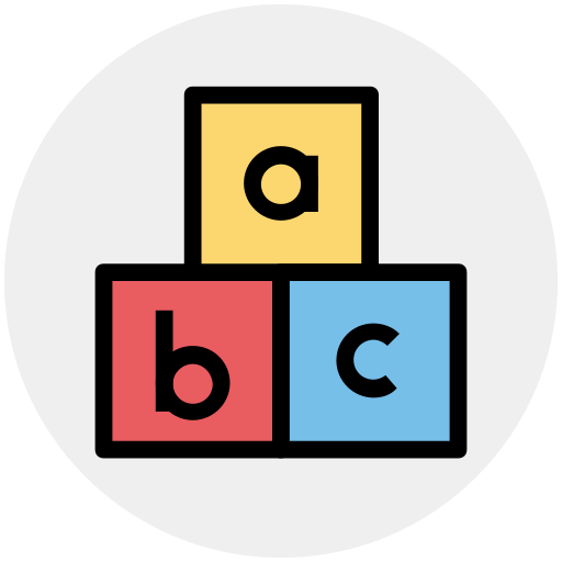 alfabeto Generic color lineal-color icona