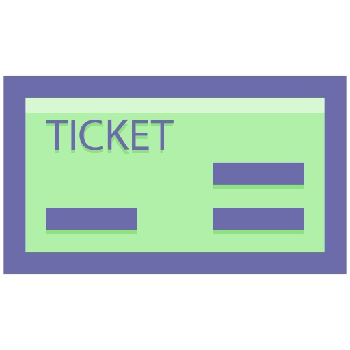tickets Generic color lineal-color icon