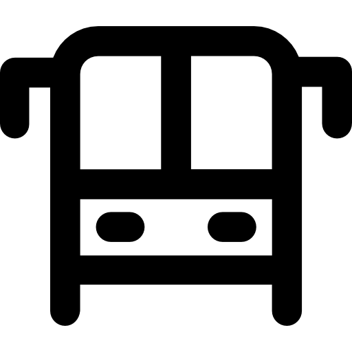 autobus Vector Market Bold Rounded ikona