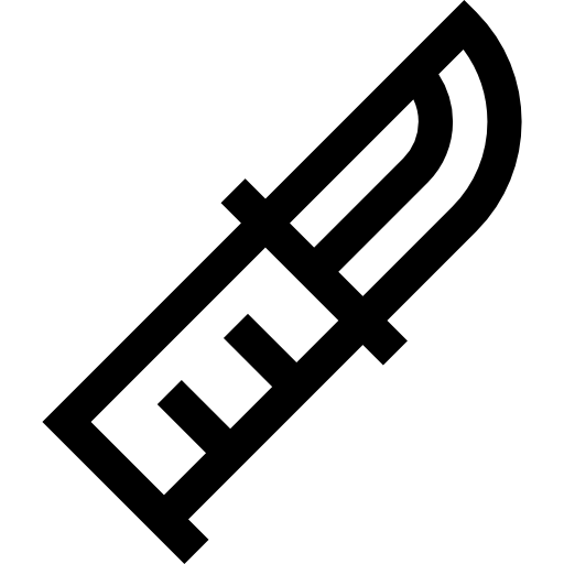칼 Basic Straight Lineal icon