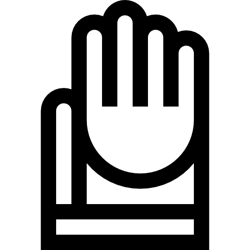 gant Basic Straight Lineal Icône