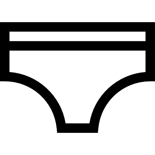 bielizna Basic Straight Lineal ikona