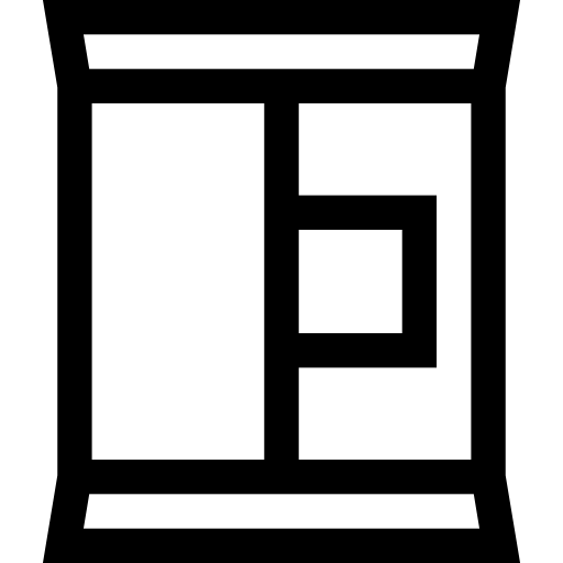 torba Basic Straight Lineal ikona