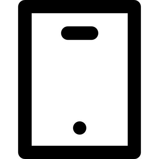 tablet Vector Market Bold Rounded ikona
