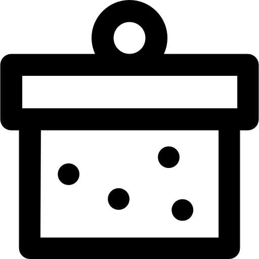 ギフト用の箱 Vector Market Bold Rounded icon