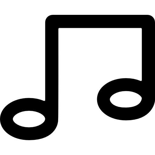 musik note Vector Market Bold Rounded icon