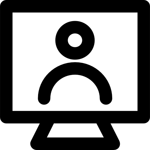 Computer Vector Market Bold Rounded icon