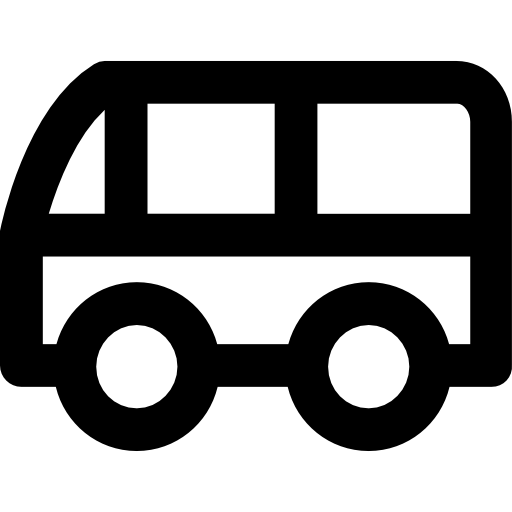 autobús Vector Market Bold Rounded icono