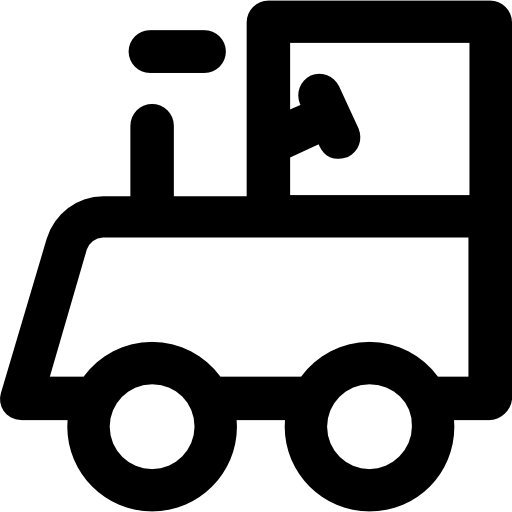 tractor Vector Market Bold Rounded icoon