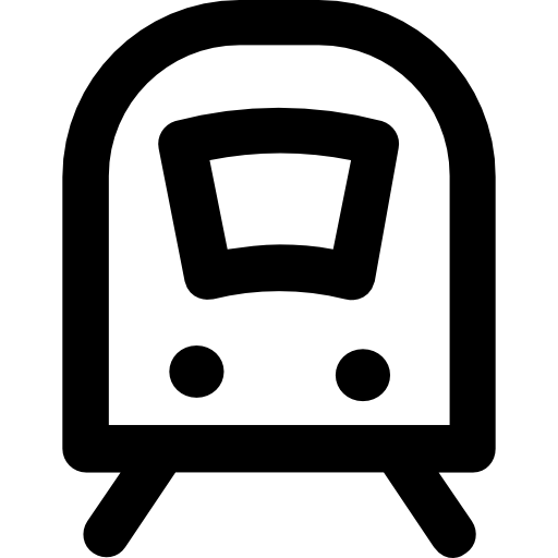 trein Vector Market Bold Rounded icoon