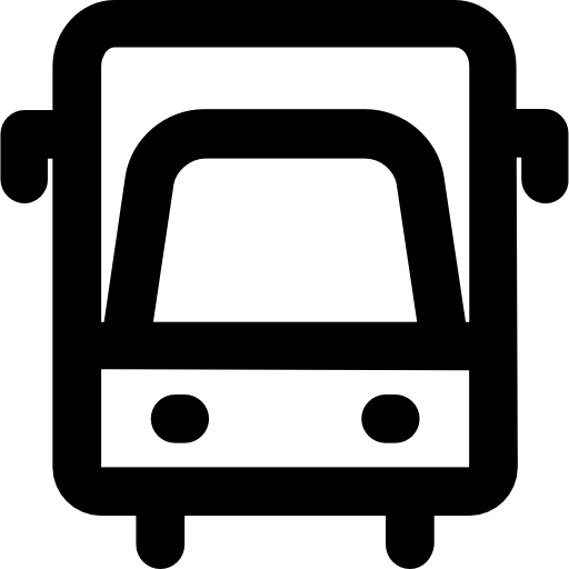autobús Vector Market Bold Rounded icono
