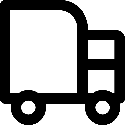 Lorry Vector Market Bold Rounded icon