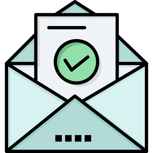 mail Flatart Icons Lineal Color icoon