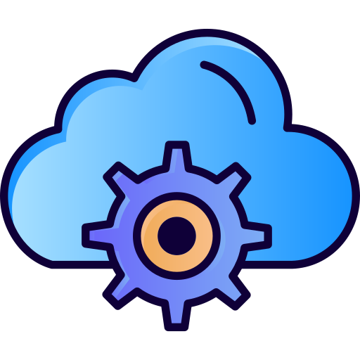 Cloud Flatart Icons Lineal Color icon