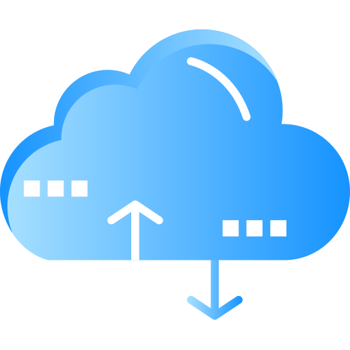 La computación en nube Flatart Icons Flat icono
