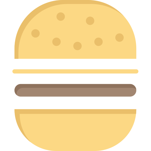 burgery Flatart Icons Flat ikona