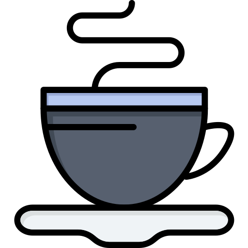 Teacup Flatart Icons Lineal Color icon