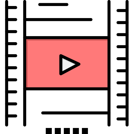 Leccion de video Flatart Icons Lineal Color icono