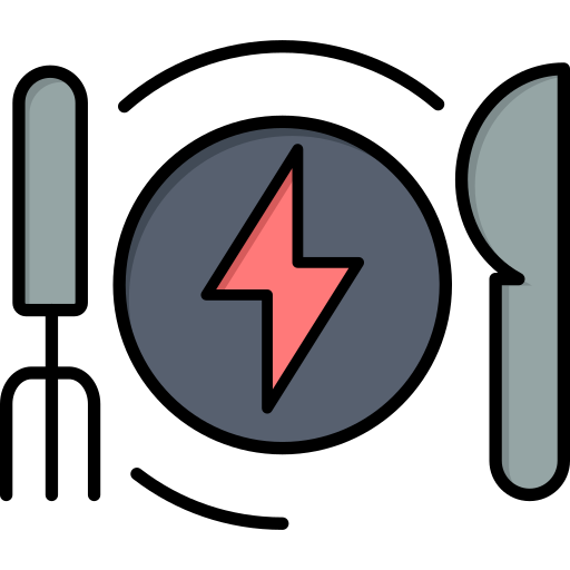 Energy consumption Flatart Icons Lineal Color icon
