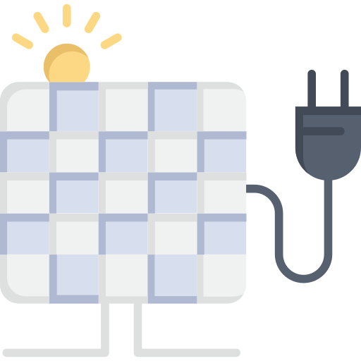 panel słoneczny Flatart Icons Flat ikona