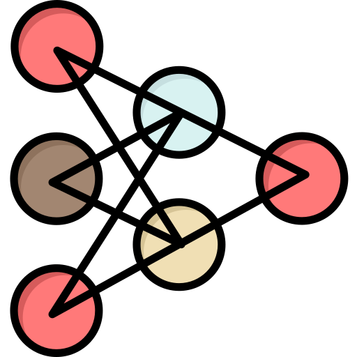 algoritmo Flatart Icons Lineal Color icona