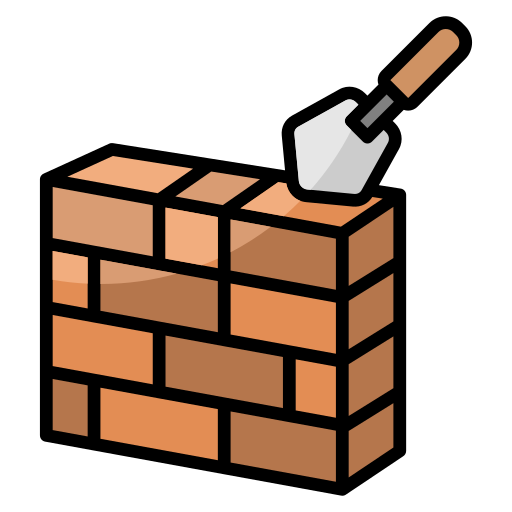 Brick wall Generic color lineal-color icon