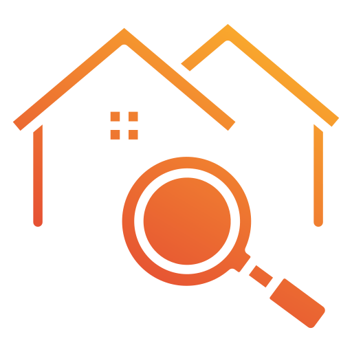 Roof inspection Generic gradient fill icon