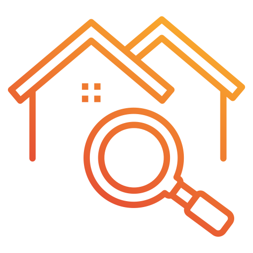 Roof inspection Generic gradient outline icon