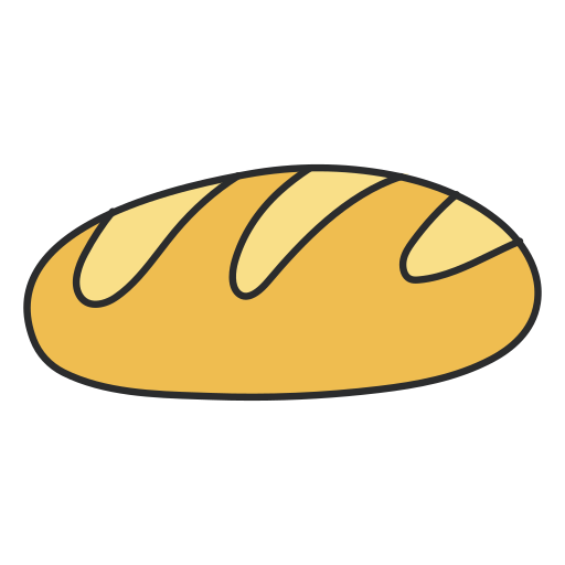pão Generic color hand-drawn Ícone