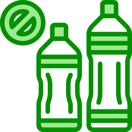 bottiglia di plastica Berkahicon Lineal Color icona