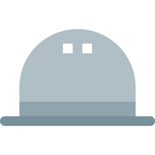 Bowler hat Pixelmeetup Flat icon