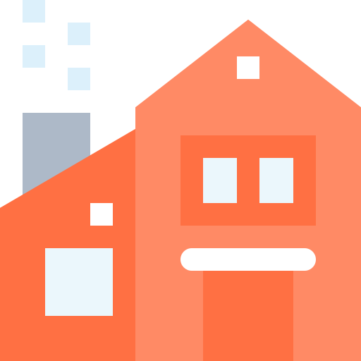 집 Pixelmeetup Flat icon