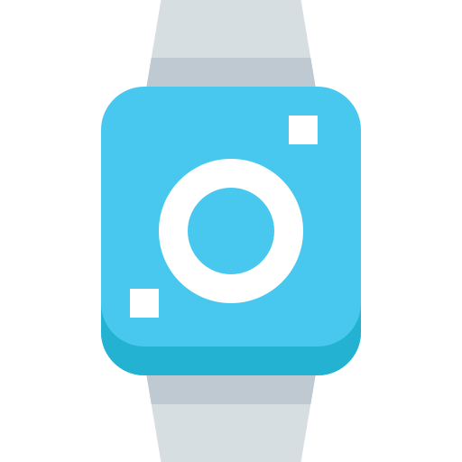 smartwatch Pixelmeetup Flat icoon