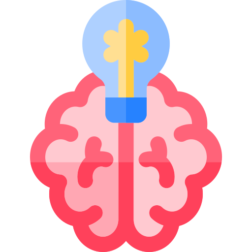 Brain Basic Rounded Flat icon