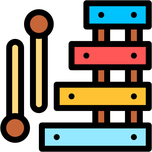 glockenspiel Generic color lineal-color Icône