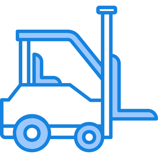 Forklift truck Generic color lineal-color icon