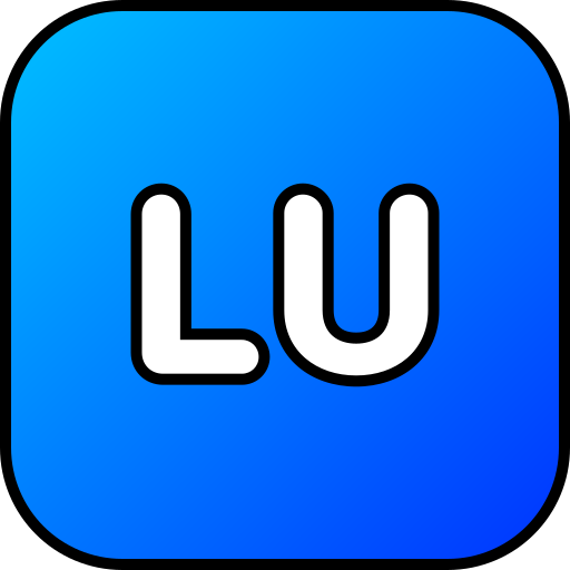 luxemburgo Generic gradient lineal-color icono