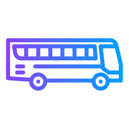 バス Generic gradient outline icon