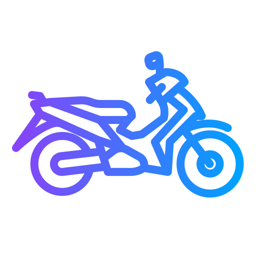 motociclo Generic gradient outline icona