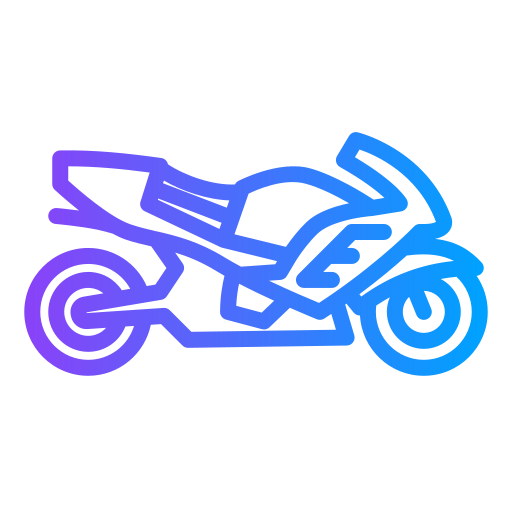 deporte de motor Generic gradient outline icono