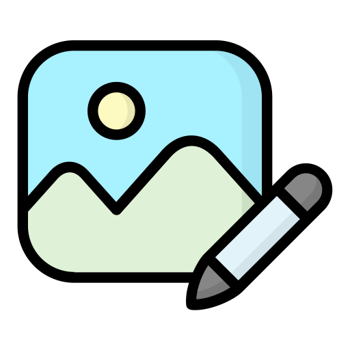 Photo editing Generic color lineal-color icon