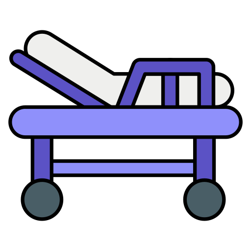 krankenbett Generic color lineal-color icon