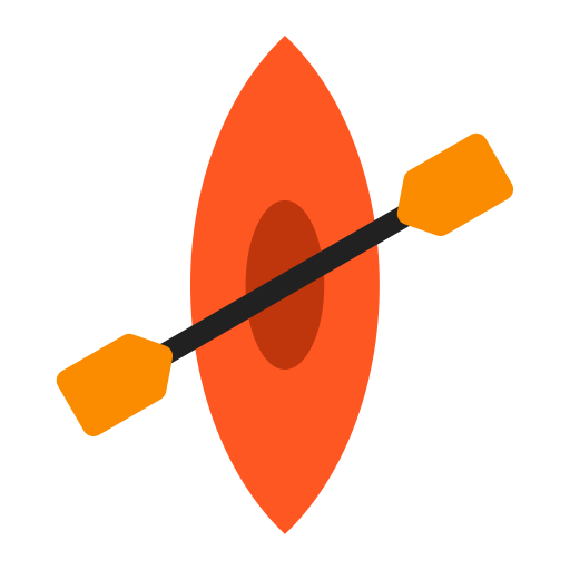 kayak Generic color fill Icône