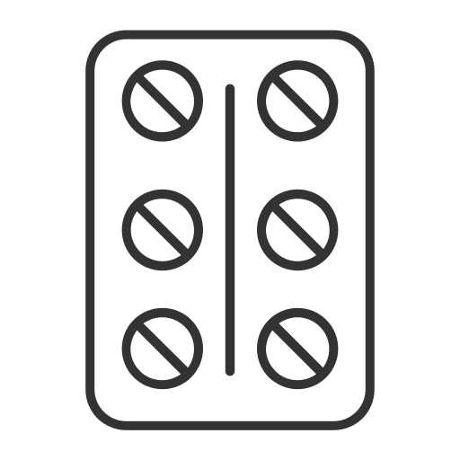 blisterpackung Generic black outline icon