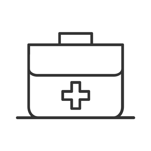 Medical kit Generic black outline icon