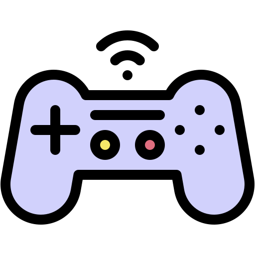 mando de juegos Generic color lineal-color icono