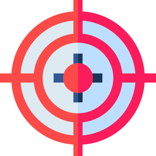 Target Basic Straight Flat icon