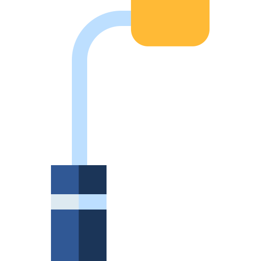 Street light Basic Straight Flat icon
